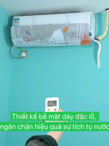 Tấm chắn gió điều hoà tấm chuyển đổi hướng gió điều hoà máy lạnh bảo vệ sức khoẻ gia đình