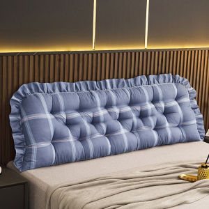 หมอนอิงเตอร์เฟซเตียงแบบใหม่ หมอนอิงโซฟาห้องนั่งเล่นสไตล์เจ้าหญิงเรียบง่าย หมอนอิงทรงกลมใหญ่ หมอนอิงผ้าฝ้ายโพลีเอสเตอร์ หมอนอิงทรงกลม