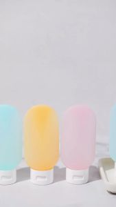 SK-C852 Botol Travel Portable Tempat Sabun Cair Botol Sabun Lotion Travelling / Travel Botol Refill Plastik Fliptop Tempat Isi Ulang Cosmetic