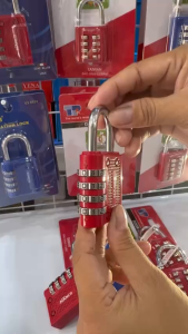 Ổ khóa số ổ khóa mini khóa vali mật khẩu mã số cho balo túi xách du lịch - Nancb 8024