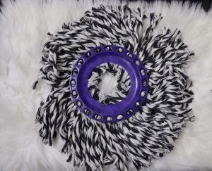 Combo 2 bông lau nhà 360 độ loại tốt - Trắng Đen