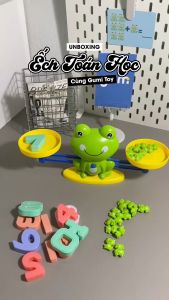 Đồ Chơi Ếch Cân Bằng Toán Học Cho Trẻ Em Hỗ Trợ Học Toán Và Phép Tính Hiệu Quả - Quà Tặng Sinh Nhật - Hot Trend