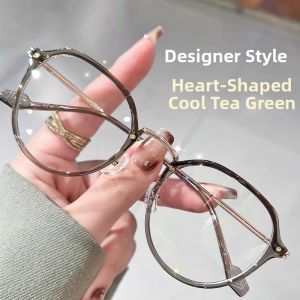Chuming | Ultra Lightweight Cool Tea Color Slimming Face Eyewear Frames