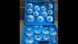 2023 Upgrade 23PCS Oil Filter Cap Removal Wrench Socket Set Ratchet Spanner Cup Type With Portable Storage Case