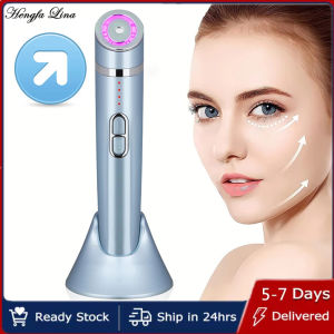 Hengfa Lina NEW Mini Eye Massager Machine 4.0 Ultrasound Machine RF Radio Frequency EMS Microcurrent Lift Firm Tightening Skin Care