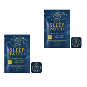 Laniska Sleep Patch Improve Sleep Quality Relax Muscles Anti Insomnia Anxiety Relief Breathable Valerian Root Sleep Aid Patch