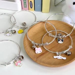CODMALL Sanrio Gelang Wanita Kartun Yugui Anjing Kulomi Gelang Yang Dapat Disesuaikan Beberapa Gelang Teman Terbaik A164