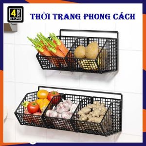 Kệ Đựng Đồ Nhà Tắm Dán Tường Hình Chữ Nhật Nghiêng Dạng Lưới Kệ Thép Sơn Tĩnh Điện Cao Cấp Không Gỉ Siêu Chắc - Kệ Chữ Nhật Khung Sắt Treo Dán Tường Nhà Tắm Phòng Bếp Siêu Bền