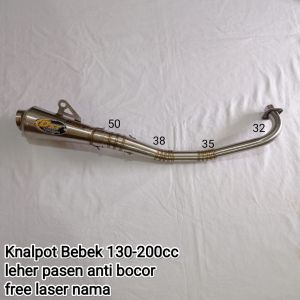 Knalpot Sleep Engine 130-200cc - Dst Exhaust System Original Jupiter z Vega r/zr Karisma Supra 125Supra lama Smash Sogun