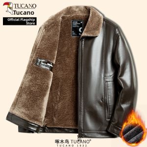 TUCANO | PU Leather Windproof Thermal Jacket