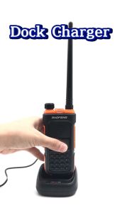 Baofeng UV-10 Handheld Waterproof Walkie Talkie Free Tie rod Antenna Two Way Radio Dual Band 999 Channels  Long Range 5-10KM