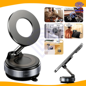 [COD] NANVAN NVN-CHD05 MAGNETIC HOLDER HP BRACKET VACUUM SUCTION WITH LOCK PREMIUM NEW