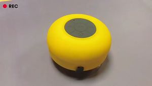 BT06 Macaron Stable Suction Cup Waterproof Mini Wireless Bluetooth Speaker Convenient Stereo Surround Sound