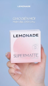 Phấn nước siêu kiềm dầu Lemonade Supermatte Cushion 15g