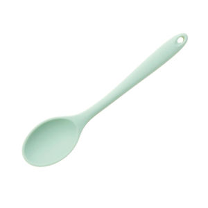 JCD Silicone Spoon Long Handle Kids Mixing Soup Non-stick Stirring Serving Scoop Cooking Utensils Ladle Kitchen Accessories
