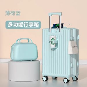 Large Capacity Womens Luggage 2025 New Pullman Suitcase 20 Inch 24 Mother-and-child Box 28 Travel Password Boarding Box