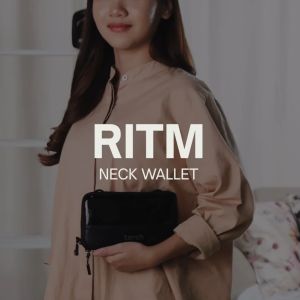 TORCH Ritm 3 in 1 Neck Wallet Sling Bag Clutch Dompet Kartu Tas HP Transparan Konser Kerja Multifungsi