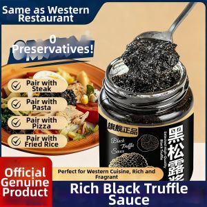DOUQUCHI | Black Truffle Pasta and Fried Rice Sauce