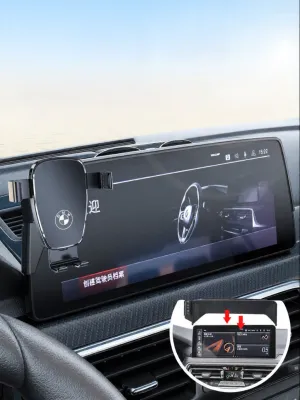 BMW X3 X4 X1 X2 X5 Dedicated Navigation Mount 3 Series 5 Series 1 Series iX3 Mini Car Phone Holder Accessories Premium Car Dashboard