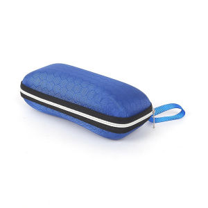 5 Colors Glasses Storage Box Eyewear Cases Cover Sunglasses Case For Women Men Glasses Box With Lanyard Zipper Eyeglass Cases