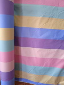 Bahan Polimicro Disperse Microtex Kain motif salur (50cm)