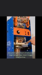 Mesin Cup Sealer Machine Press Otomatis Alat Penutup Minuman Gelas Plastik Penyegelan Cepat Praktis