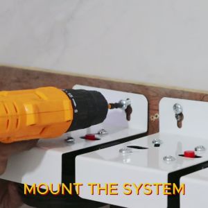 Water Filtration System 3 Stages 20" Slim Type City Water Premium Set Up Complete Set of 1 Washable Pleated Filter and 1 Carbon Block 1 Disposable Granulated Carbon Different Variation