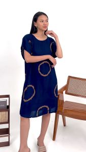 Daster Motif Shibori Bahan Rayon Premium Untuk Remaja dan Dewasa Termurah Dan Kekinian