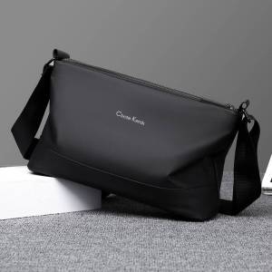 Mens Casual Crossbody Backpack Large Capacity Waterproof Leather Bag Fashionable 2025 New Style Youth Leisure Handbag