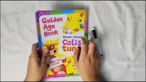 Buku Wipe & Clean: Dasar Calistung Anak Tk Paud