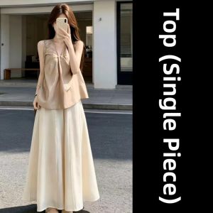NIUVIES | French Style Sleeveless Dress