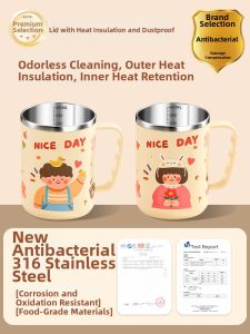 XIAOCHUSHU | Kids 316 Stainless Steel Water Cup