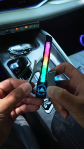 ✅SG Ready Stocks✅Guitar Car Air Freshener LED Light Aroma Diffuser Long Lasting Fragrance Car Perfume Ambient Light