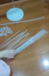 Trụ bong bóng cao 16 mét 19 nhánh siêu đẹp trụ lớn giả bóng bay phụ kiện trang trí tiệc party sinh nhật thôi nôi - Diệp Linh