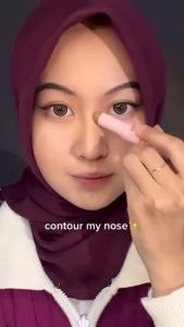 PINKFLASH DoubleShaping Magic Shaping Flicker Honey DUO Makeup Stick Creamy Smooth Highlighter Shimmer