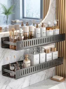 SHENYUAN | No-drilling Bathroom Storage Shelf