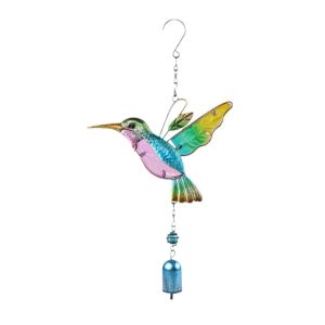 FENGHONGTAO | Rustic Style Creative Glass Painted Bell Wind Chime