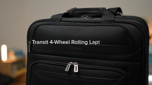 TBR044LP - TARGUS TRANSIT 4-WHEEL ROLLING 16" LAPTOP CASE (BLACK)