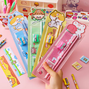 Student Learning Stationery Five-piece Set Childrens Painting Sketching Supplies Kindergarten Small Prizes Stationery