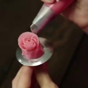 3 Bộ Vòi Phun Bánh Bằng Thép Không Gỉ Bộ Hoa Hồng Kem Trang Trí Đầu Làm Bánh Quy Món Tráng Miệng Cupcake Trang Trí 126K-125K-124K