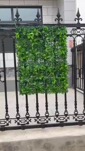 1 Tấm Chắn Tường Cây Giả Bằng Nhựa Giả Cây Buxus Dùng Trang Trí Trong Nhà Ngoài Trời Chống Tia UV Chống Mốc.
