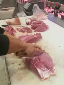 Pisau Sembelih Super Tajam Pisau Daging Pisau Super Tajam Stainless Steel Set Gratis Penutup Pisau