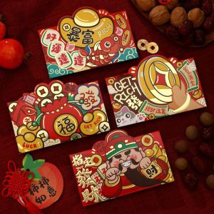 ANGPAU 3D HONGBAO HORIZONTAL ANGPAO IMLEK AMPLOP MERAH HAPPY NEW YEAR GONG XI FA CAI