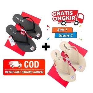 [DISKONS DAYS] Buy 1 Get 1 Sandal Cewek Flatt Flade// Sandal Flat terlaris // Sandal Teplek Fashion Premium termurah