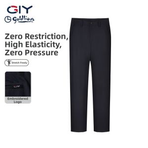 GYgoldlion | Elastic Comfort Breathable Casual Pants