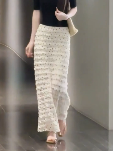 MANMI | Waist Slimming Versatile Floral Skirt