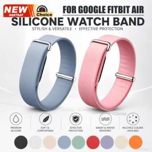 New Watch Strap for Google Fitbit Air Rubber Replacement Bracelet Soft Silicone Watch Band for Fitbit Air Sport Loop Wristband