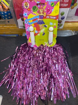Cheerleading Pompoms Pompom Design Cheer Sold Pair 1 Pair Small Size Pom Poms for Cheering Events