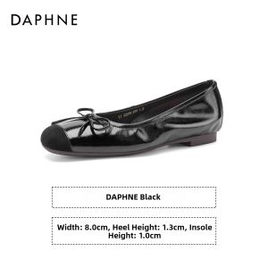 Daphne | French Ballet Style Mary Jane Flats with Bow
