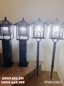 😍  Đèn NLMT trang trí sân vườn kết hợp diệt côn trùng chính hãng Wolf .